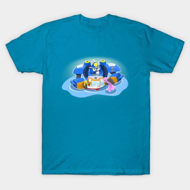 Rescue Bots  - Hightide Tubby Time T-Shirt by TheGreatJery